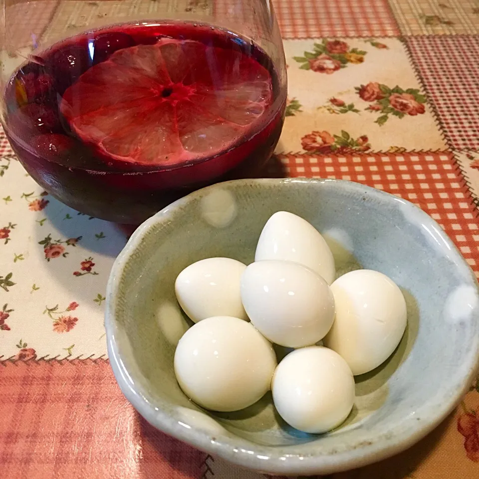 うずら🐣&サングリア🍷|＊ゆみしぼり＊さん