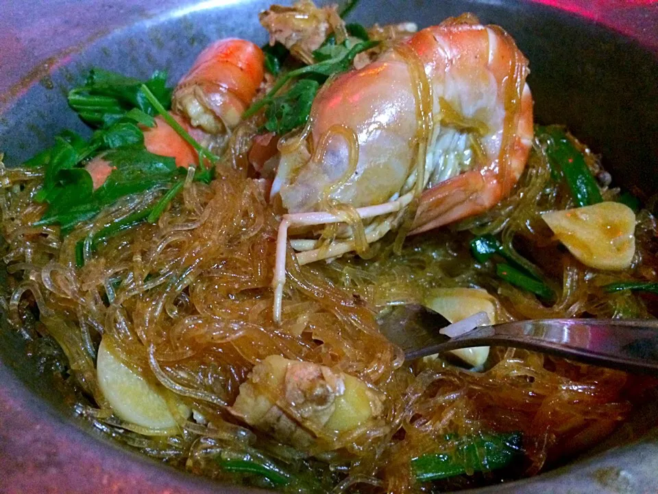 กุ้งอบวุ้นเส้น クン・オプ・ウンセン@กรุ่งเทพฯ バンコク|akiさん