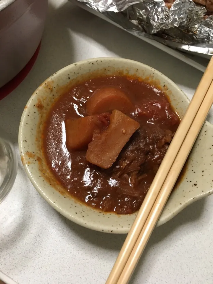 Snapdishの料理写真:ビーフシチュー|Syuma Shimoさん