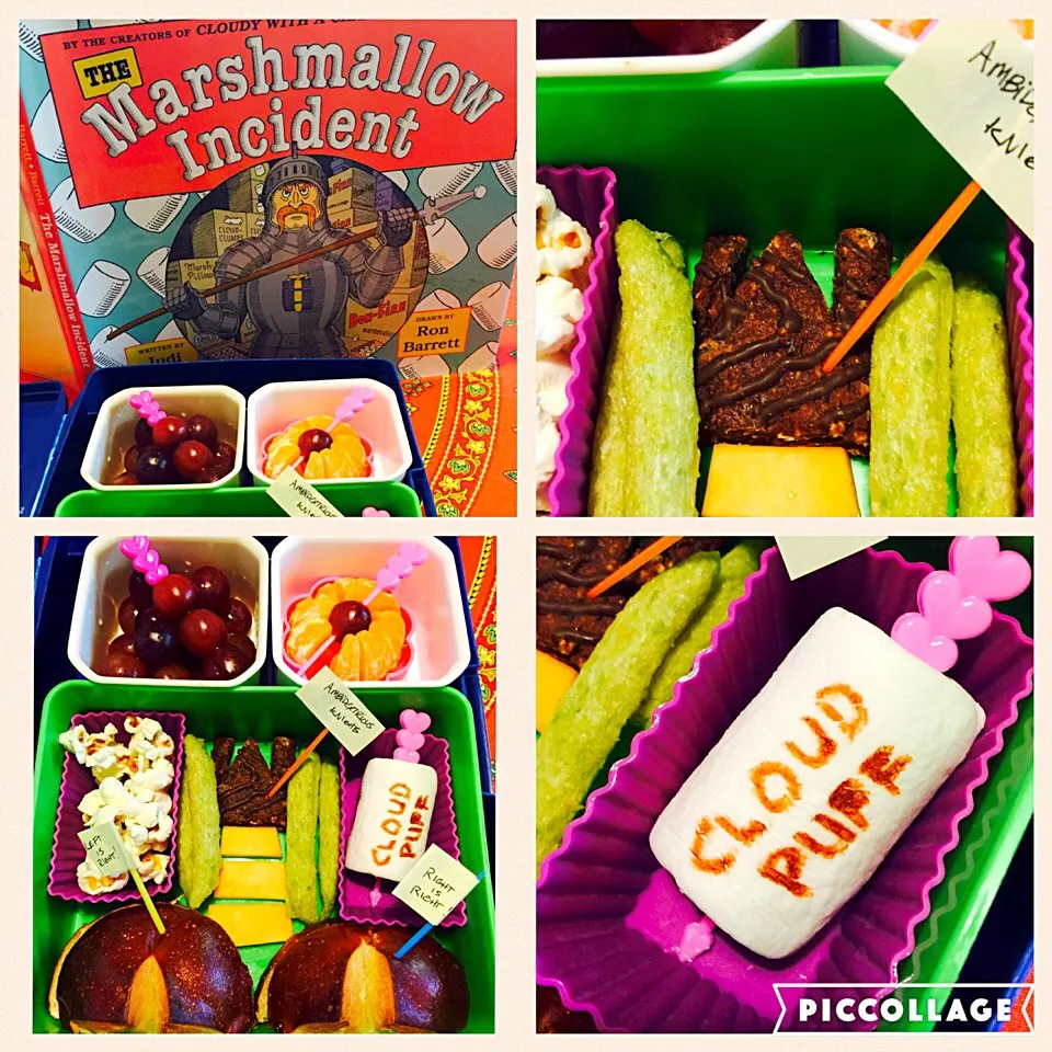 Snapdishの料理写真:The Marshmallow Incident Lunch Bento|Cheryl Melnickさん