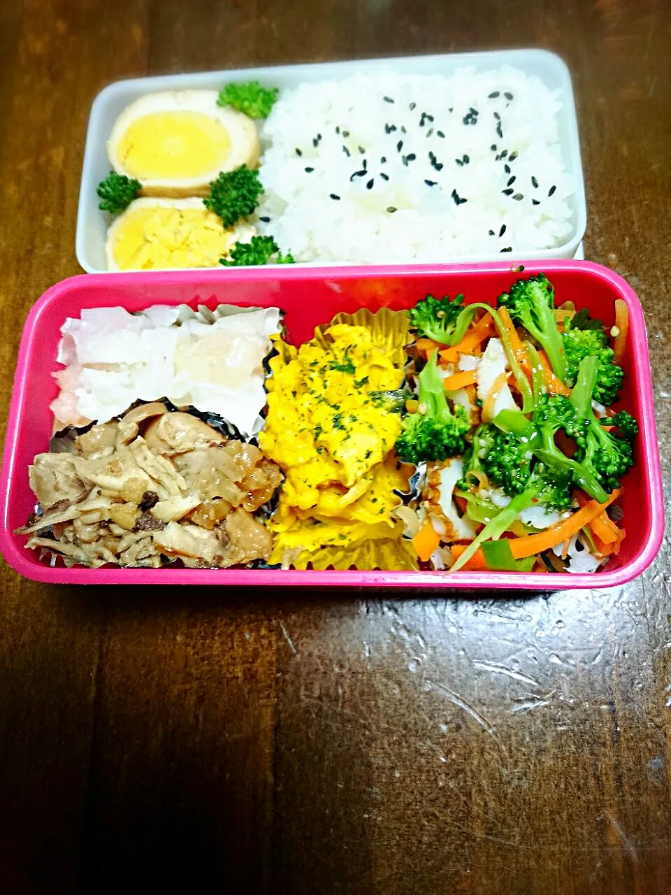 今日のお弁当🍱🙋カボチャのサラダチーズin|もぐもぐままちゃん (*ฅ́˘ฅ̀*) .｡.:*♡さん