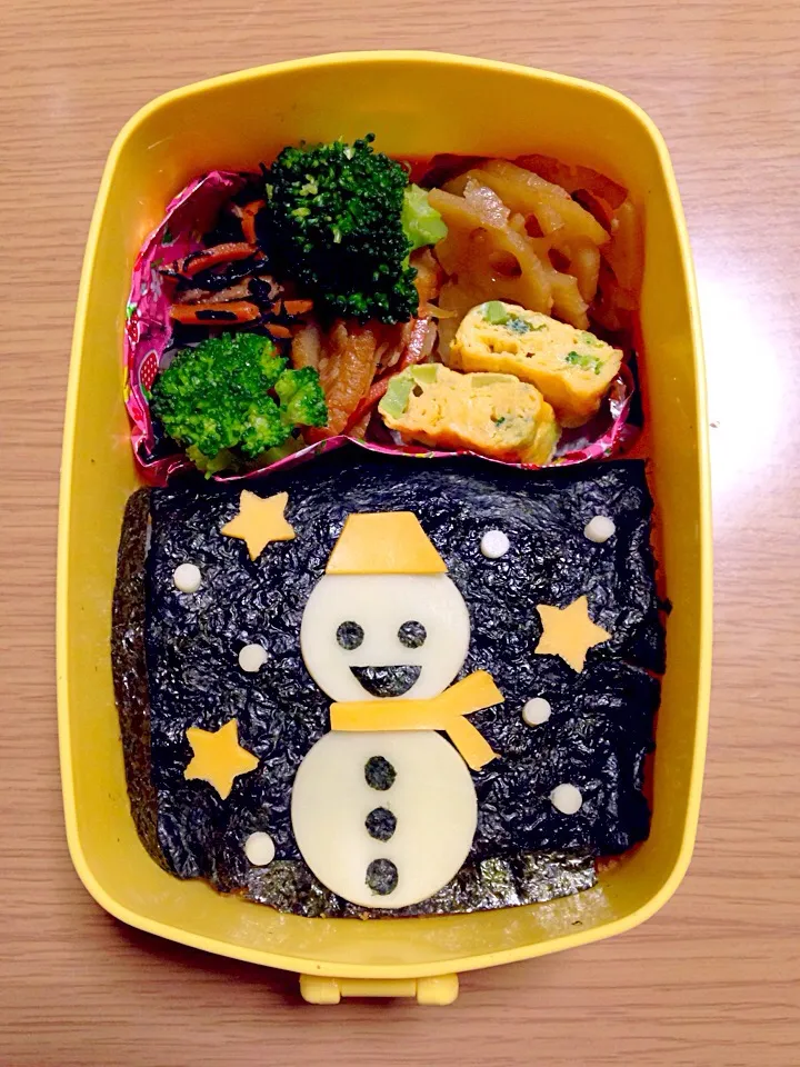 雪だるま弁当|エミさん