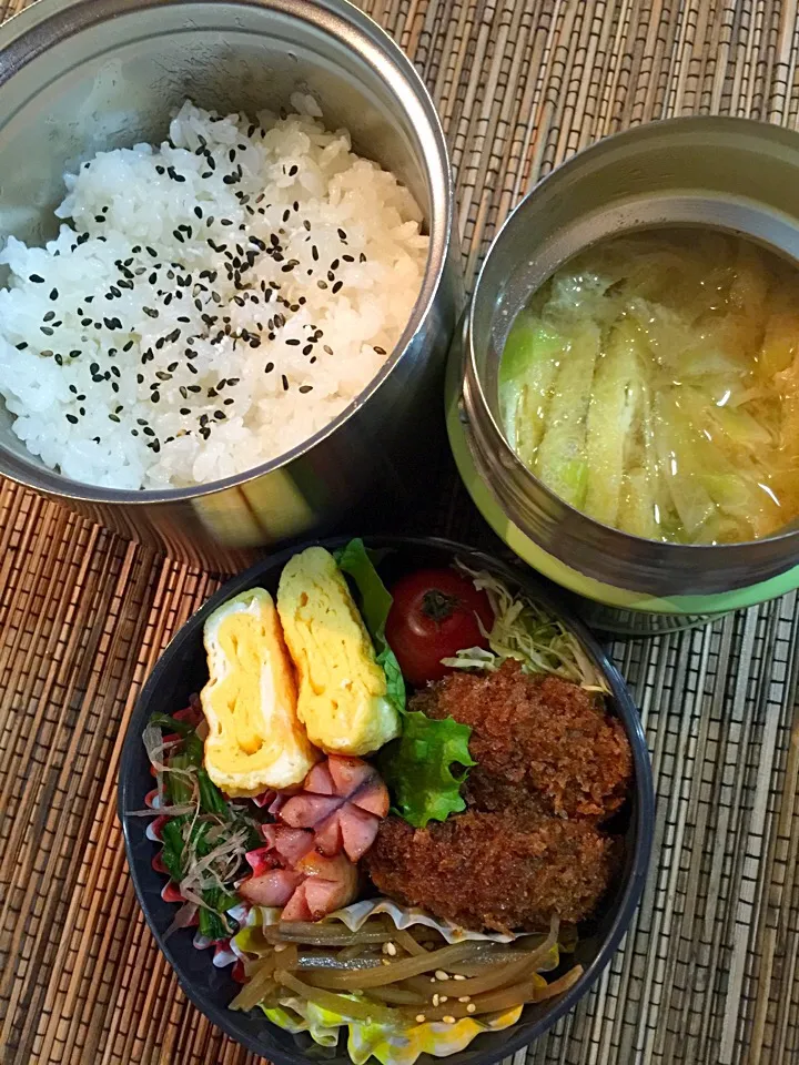 Snapdishの料理写真:1月19日 男子弁当|たまごさん