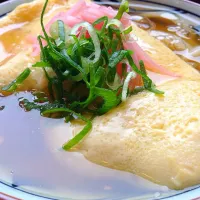 Snapdishの料理写真:だし玉肉づつみうどん|Hironori Matsuoさん