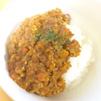 ミックスナッツ入りキーマカレー|Seraさん