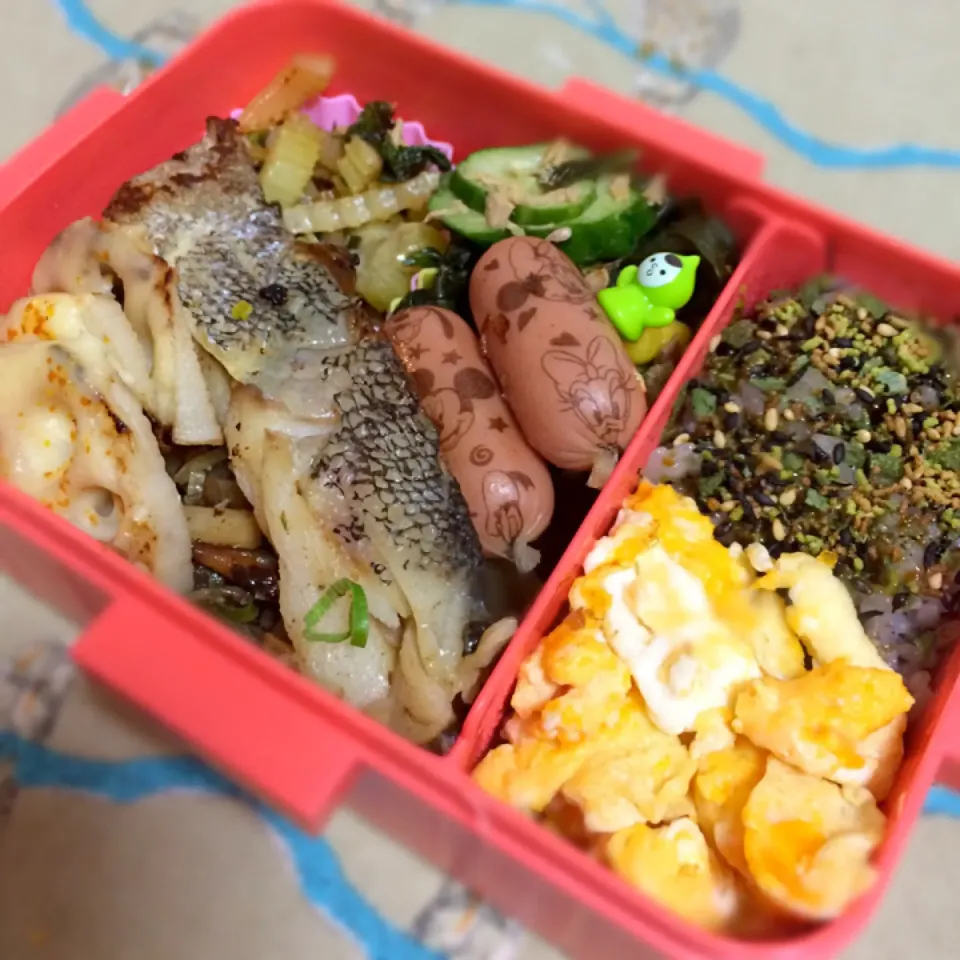 白身魚とキノコのソテー弁当|さやかさん