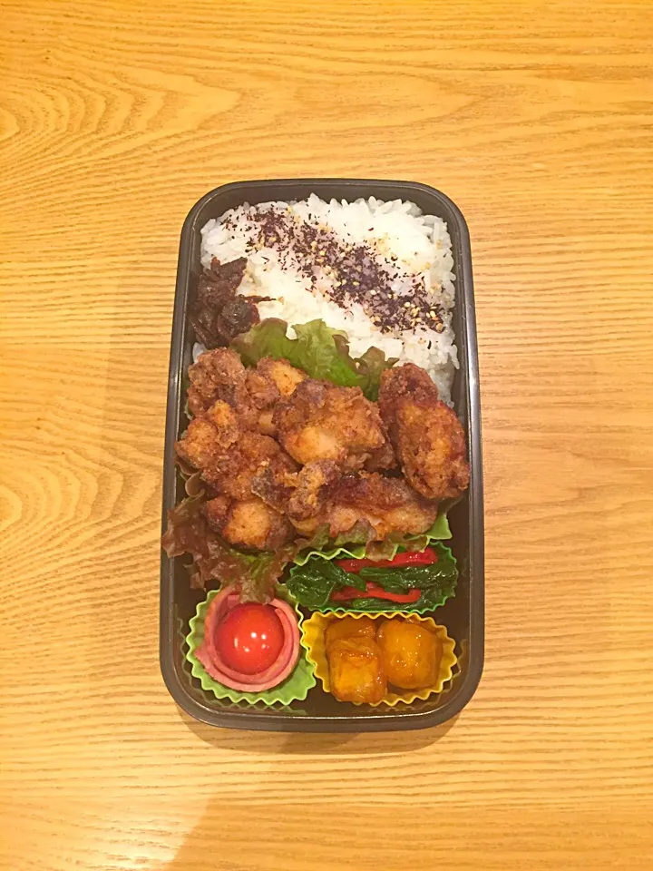 ゆず塩唐揚げ＊弁当♪|hiromiさん