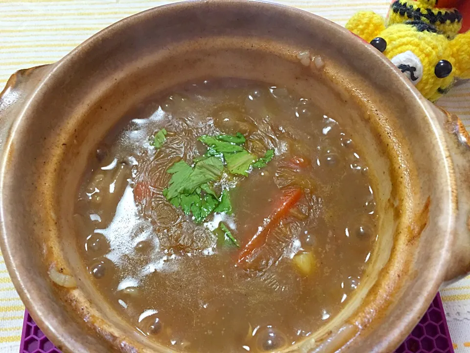 カレー雑炊|いちこさん