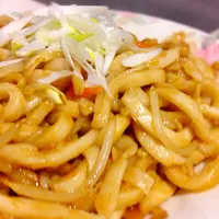 Snapdishの料理写真:焼きカレーうどん|mmmさん