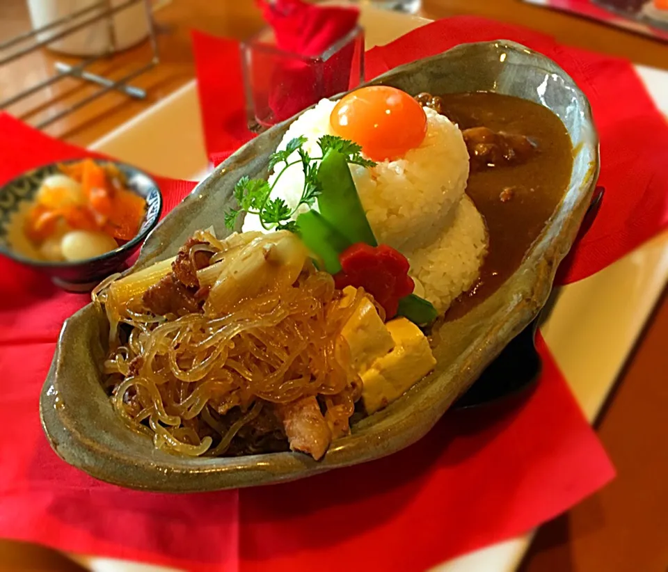 牛すじすき焼きカレー|Reiko Arimotoさん