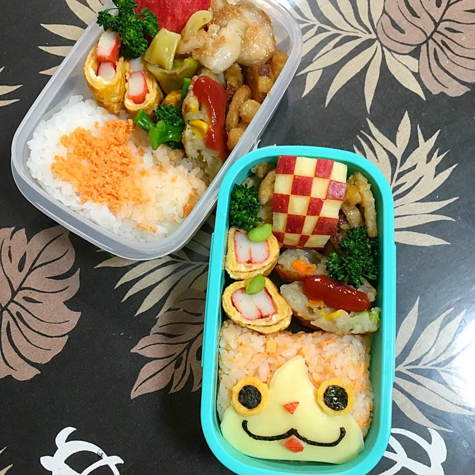 娘のリクエストでジバニャンの親子弁当|かずみさん