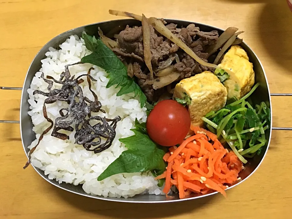 牛のしぐれ煮弁当|wan氏さん