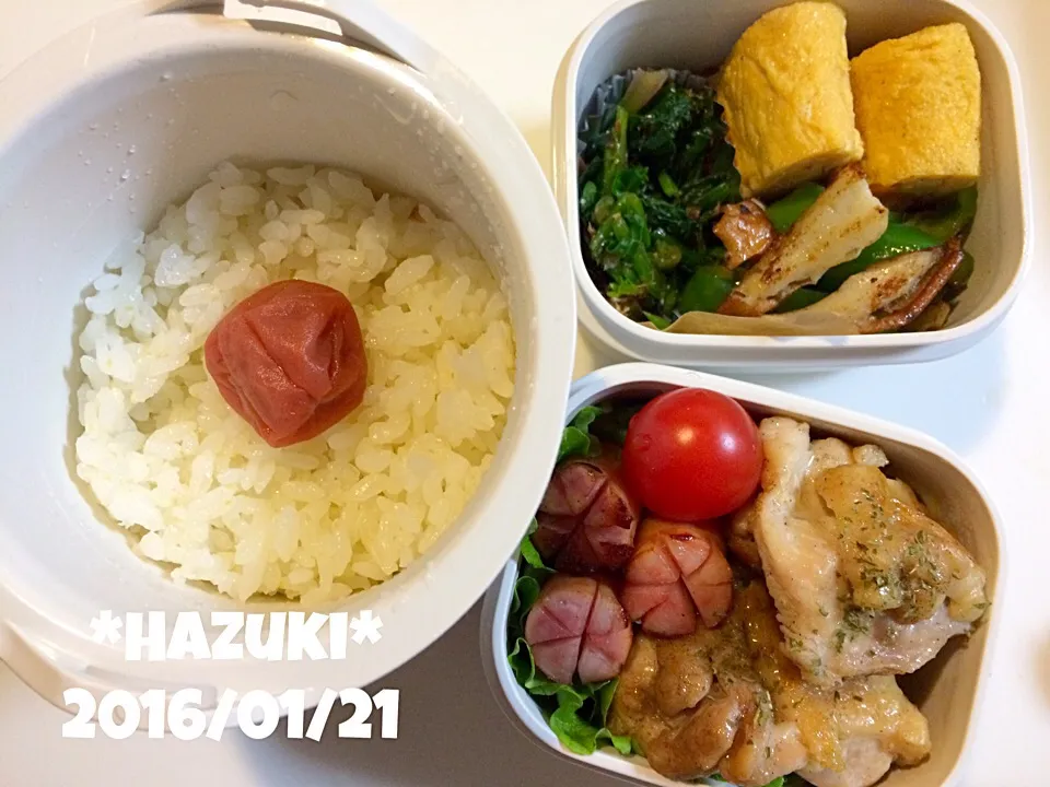 Snapdishの料理写真:1月21日(木) 高校生息子弁当🍱🍱|Hazukiさん