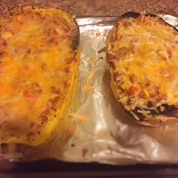 Spaghetti Squash Enchilada Boats|Athenaさん