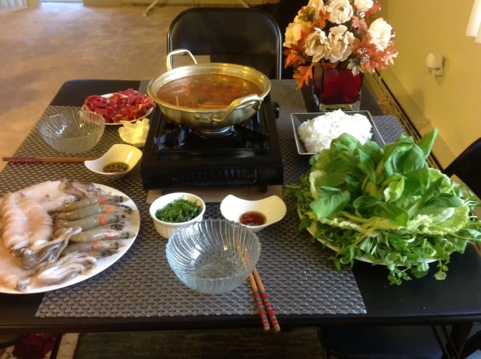 Snapdishの料理写真:Seafood hotpot|Tina Voさん