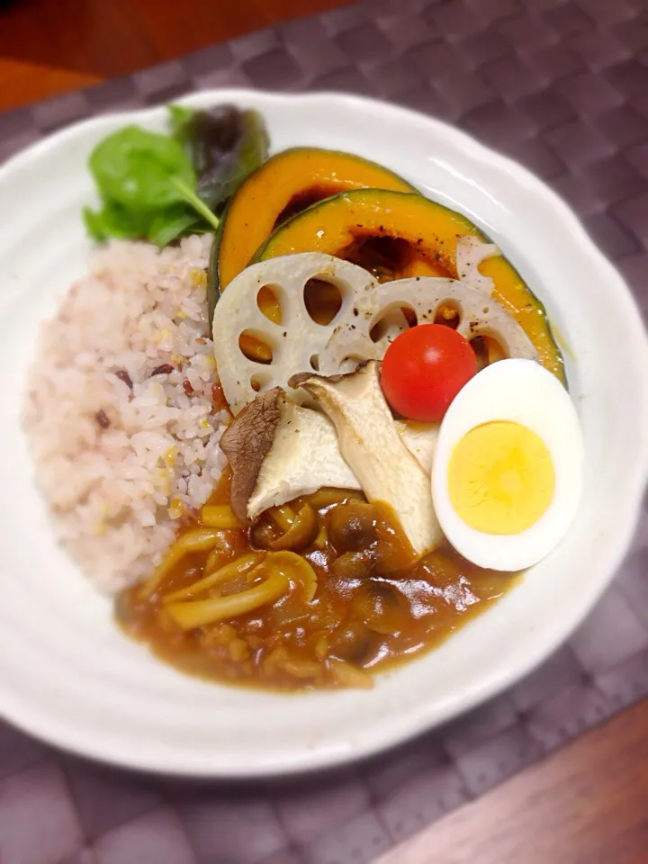 Snapdishの料理写真:野菜カレー|coco(*^o^*)さん