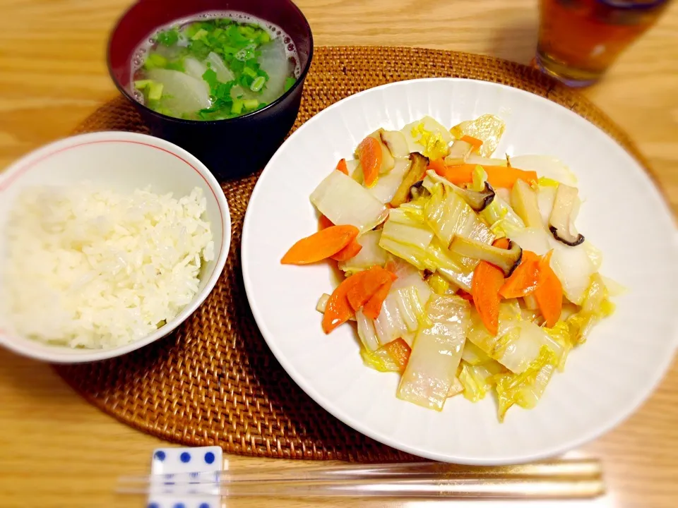 今日のお夕飯＊1/21|ゆきぼぅさん