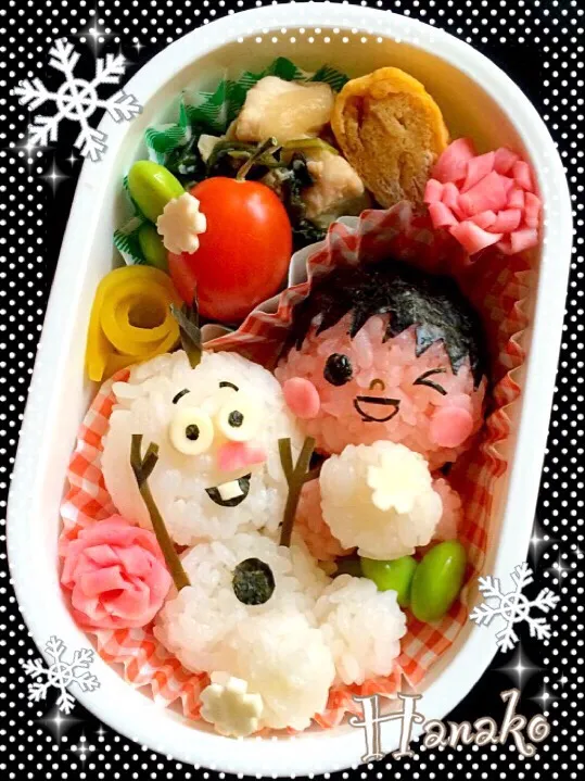 オラフと一緒に雪遊び♪弁当|hanakoさん