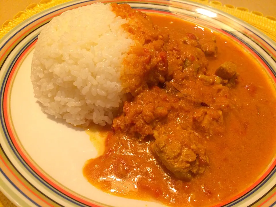 バターチキンカレー|ぴっぱーさん