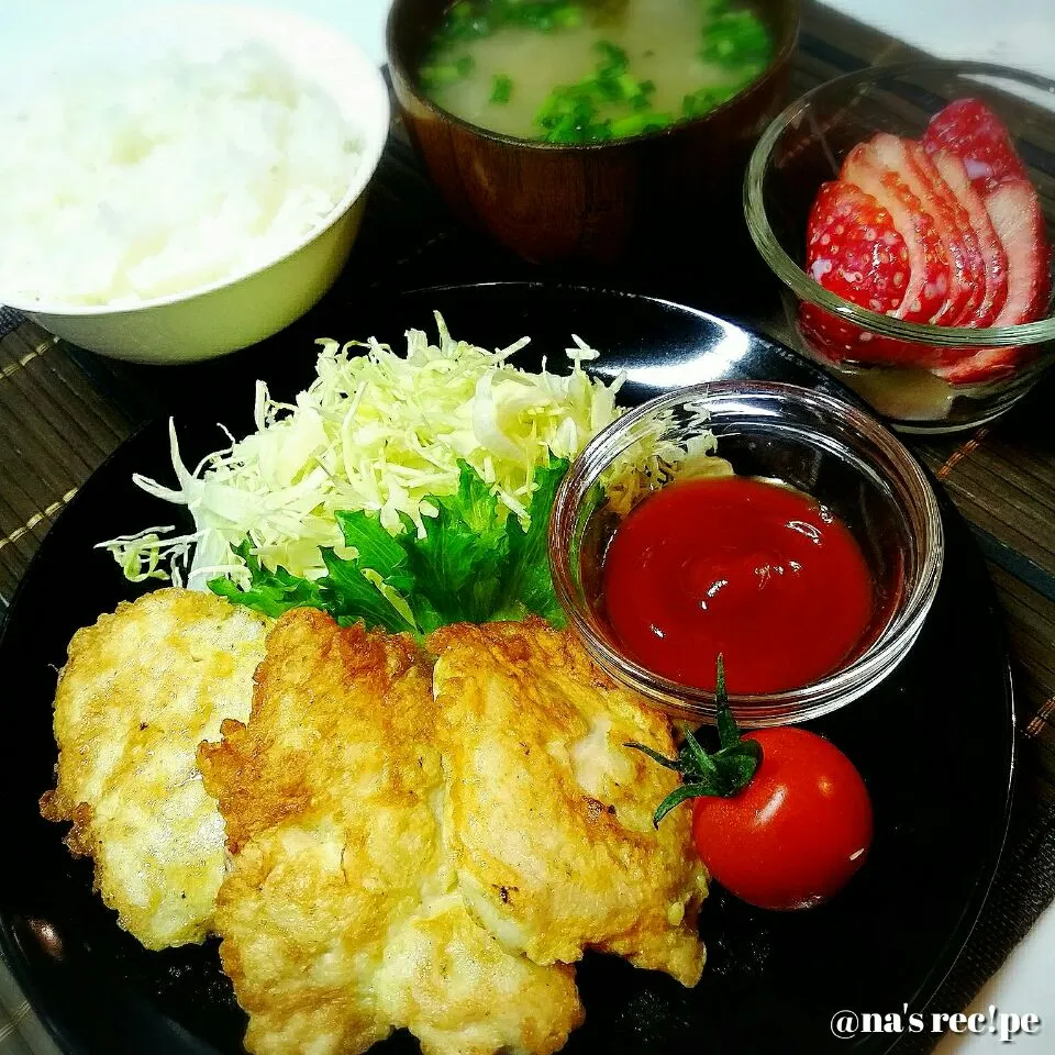 平らなチキンナゲット🐔🐔🐔|Kashimanakitchenさん