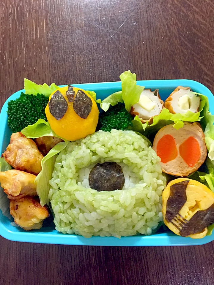 Snapdishの料理写真:カイガンオレ弁当|hohihiさん