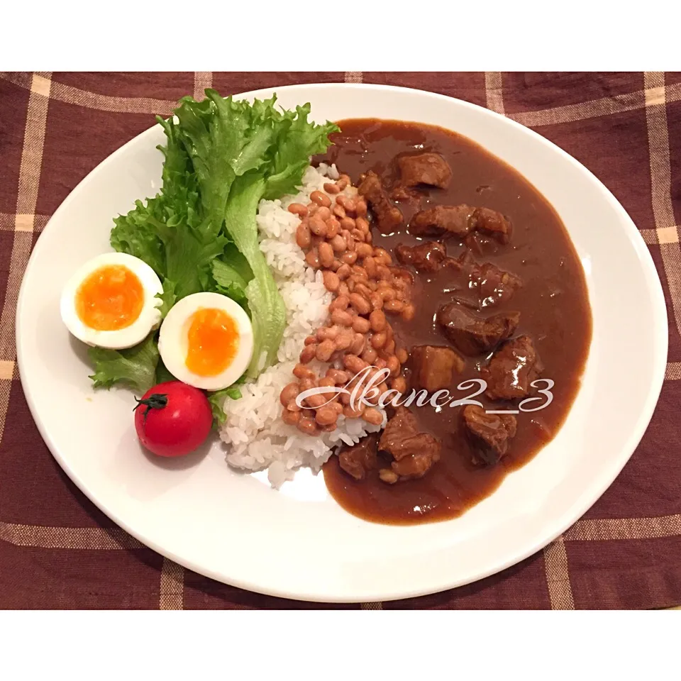 牛すじカレー|あかねさん