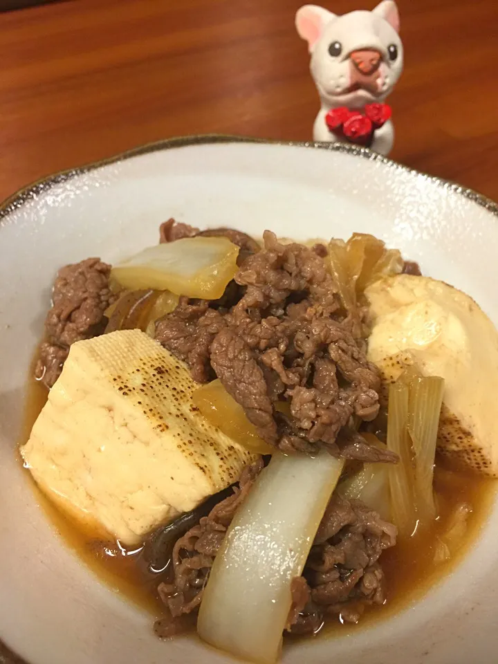 Snapdishの料理写真:牛すき煮|Satomi Yamamotoさん