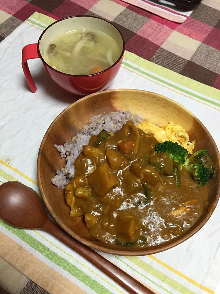 Snapdishの料理写真:根野菜沢山辛口カレー|tomokoさん