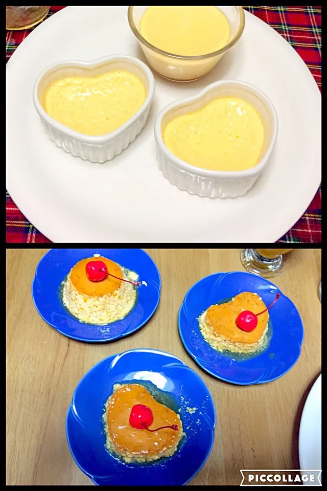 Snapdishの料理写真:Left over egg yolks from pavlova "pudding" desert tonight|Babyluv Cabrera Ocampoさん