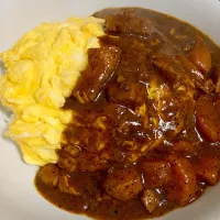 Snapdishの料理写真:カレーソースのオムライス|ポールさん