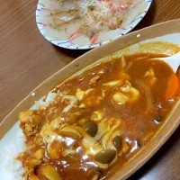 Snapdishの料理写真:トマトカレー|Kaori Hashimotoさん