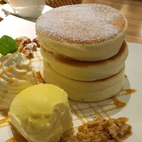 京都で食べたパンケーキ。|ゆりかさん