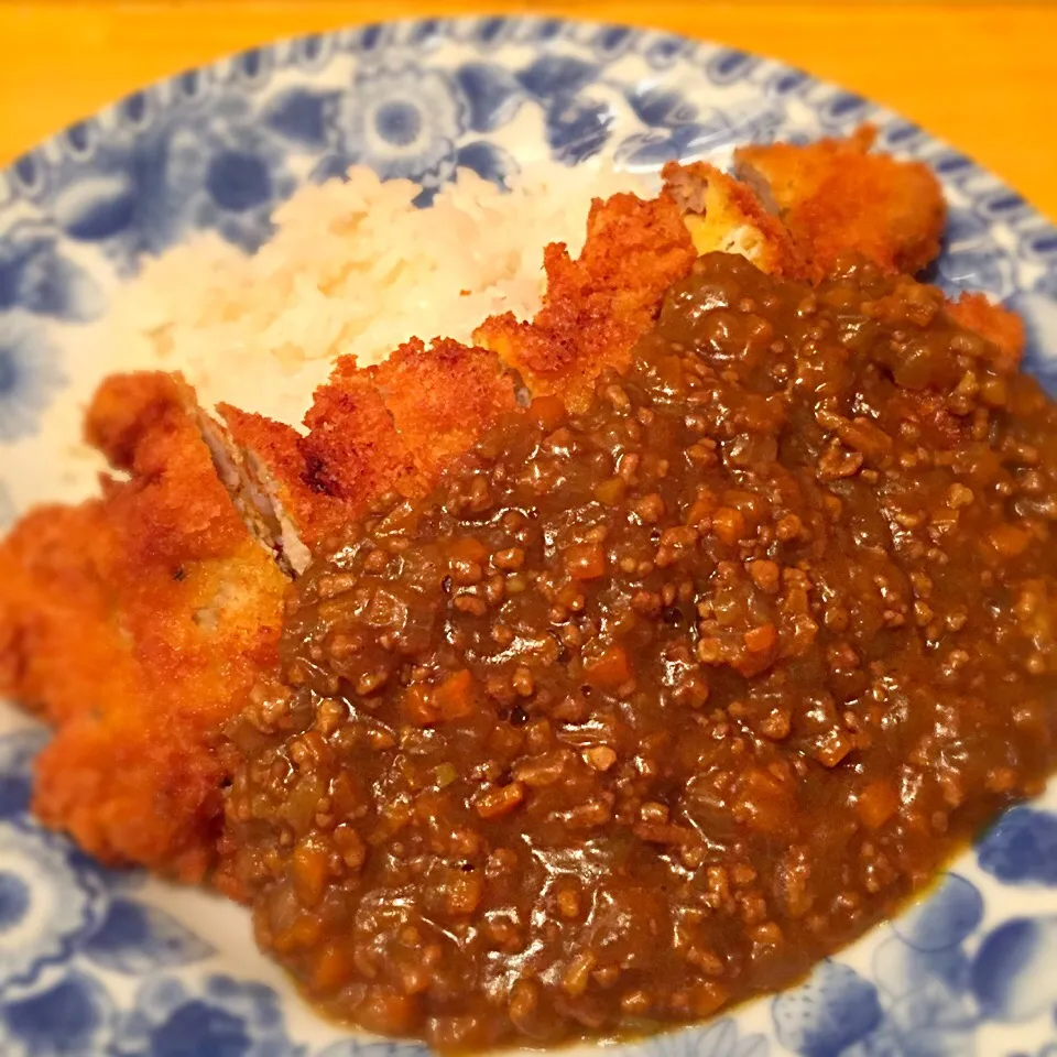 カツ（キーマ風）カレー|ともえさん