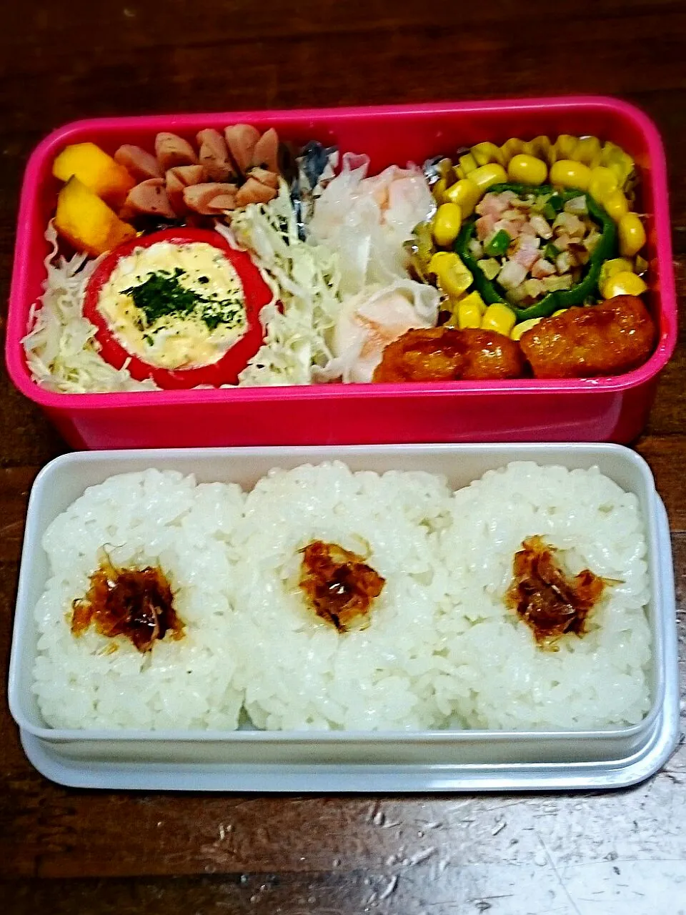 今日のお弁当🍱💡|もぐもぐままちゃん (*ฅ́˘ฅ̀*) .｡.:*♡さん