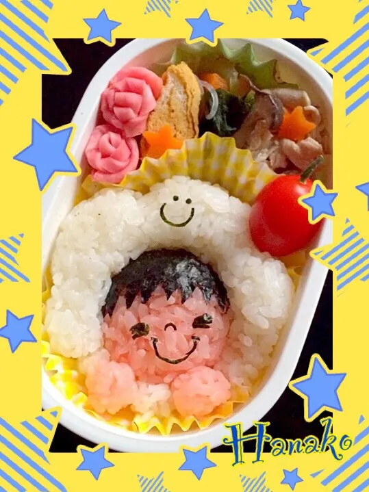 はじけるよ！ポップコーンくん弁当。(#^.^#)|hanakoさん