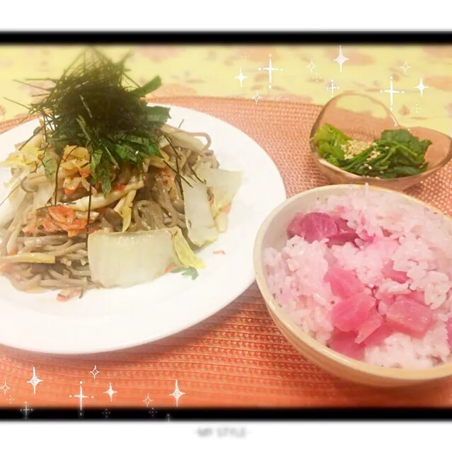 咲きちゃんさんの料理 オツな肴🍶シリーズ😁13✨桜エビと蓮根で香ばし蕎麦ペペロン|桜央里さん