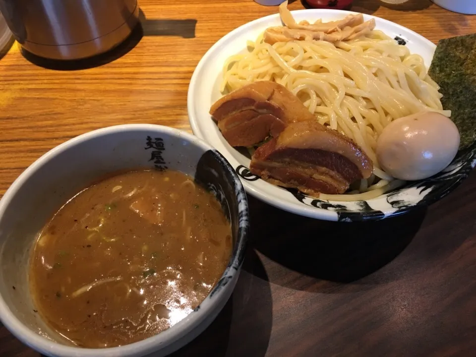 濃厚虎洞つけ麺(中盛、角煮×2)|マロさん