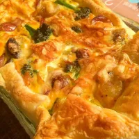 Snapdishの料理写真:Seafood quiche|Nigelさん