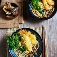 Snapdishの料理写真:Shrimp Tempura Udon ♡

Homemade Dashi (stock); kombu, katsuobushi, niboshi & dried shiitake|Mimiclaire's Kitchenさん