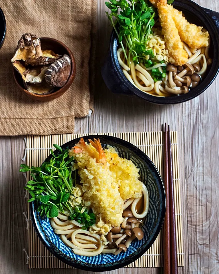 Snapdishの料理写真:Shrimp Tempura Udon ♡

Homemade Dashi (stock); kombu, katsuobushi, niboshi & dried shiitake|Mimiclaire's Kitchenさん