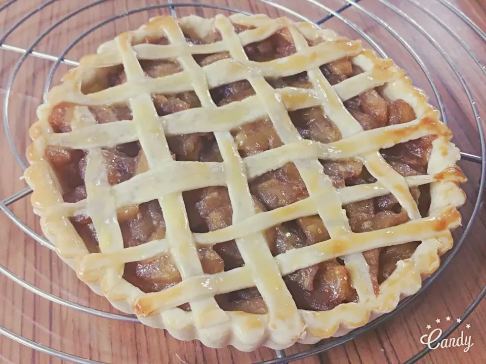 Snapdishの料理写真:No butter low calorie apple pie♡|이다은さん