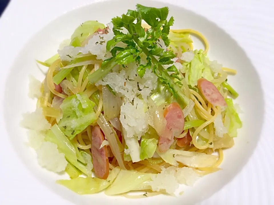 野菜たくさん和風パスタ|こにたんさん