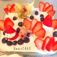 Xmasスコップケーキ|AIさん