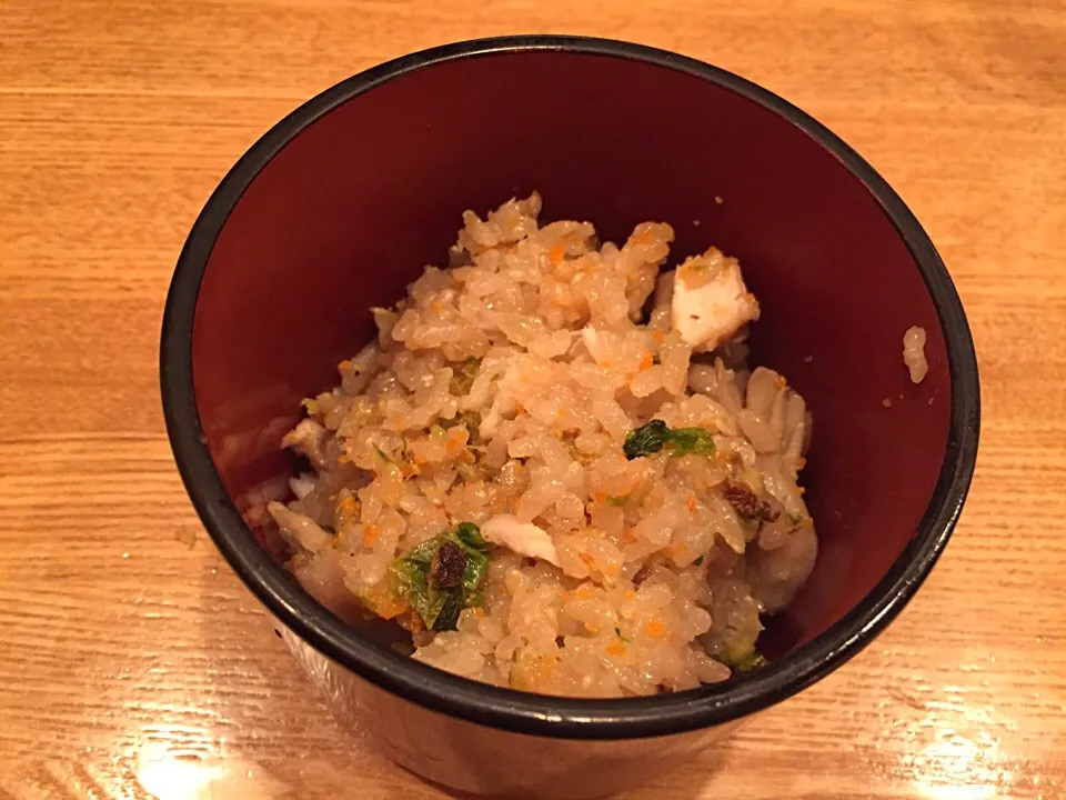 Snapdishの料理写真:豊後水道の鯛とカラスミと蕗の薹の土鍋ご飯！豪華！！|Nao K. Tさん