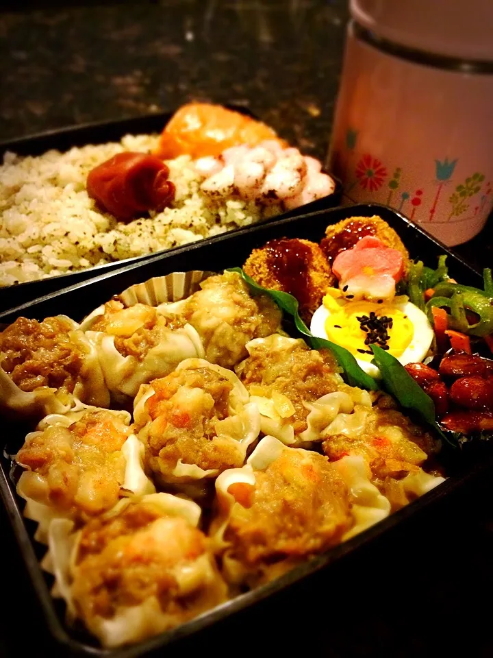 娘🌸お弁当  【海老たっぷり焼売】|💍ごはん🍚さん