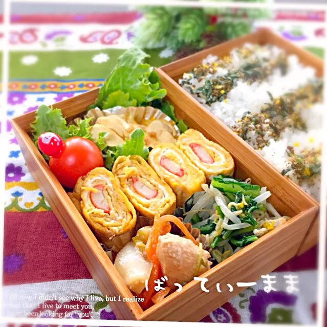 麻婆ピザ弁当～♡battymamaの節約しても美味しいお弁当♡|ばってぃーまま＠♪さん