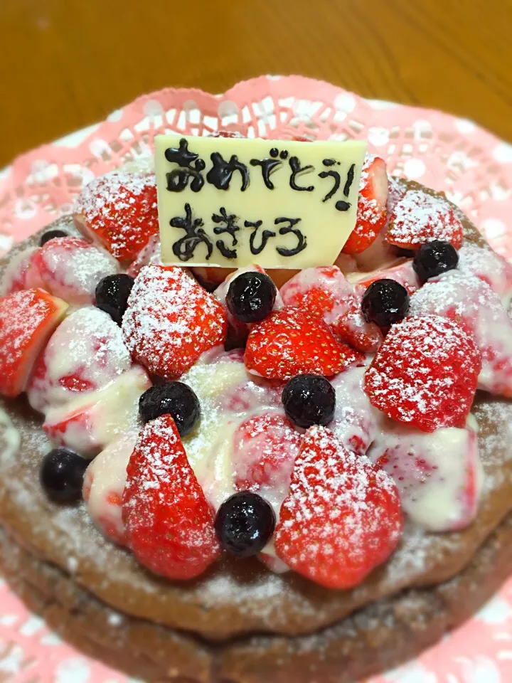 次男 誕生日🎂 と 言うことで…(^^)|かよっぺさん