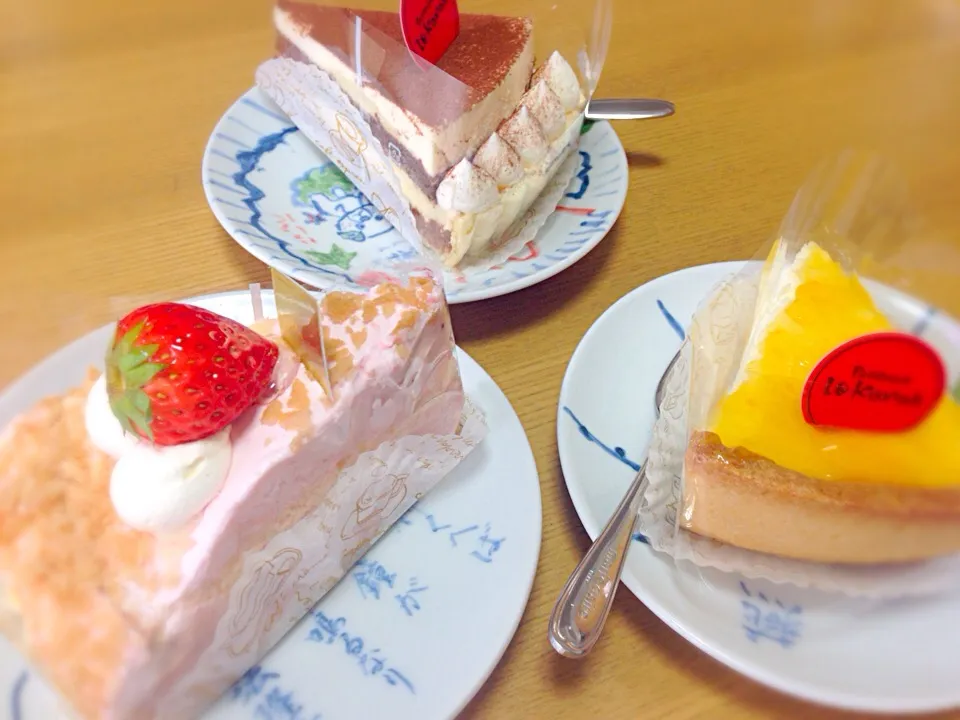 Snapdishの料理写真:大寒波のお家カフェ☕️🍰|えいぽんさん