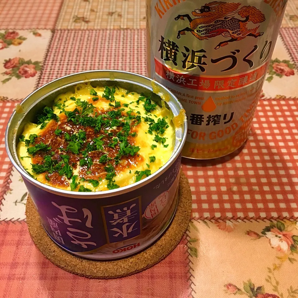 Snapdishの料理写真:さば水煮缶のマヨ焼き🐟|＊ゆみしぼり＊さん