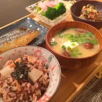 Snapdishの料理写真:和なシンプル夕食|ミトヒトラさん